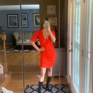 Nordstrom summer red dress
